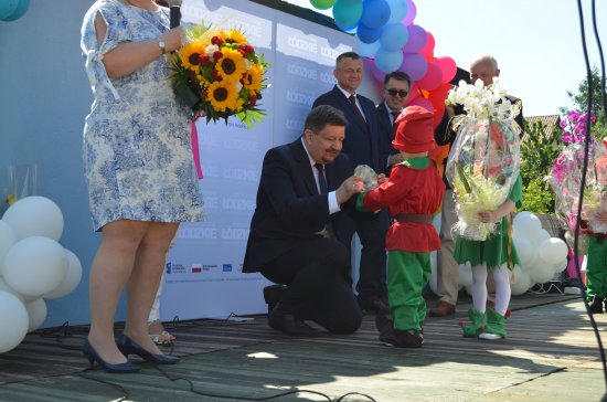 Oddano nowo rozbudowane przedszkole i żłobek w Poddębicach